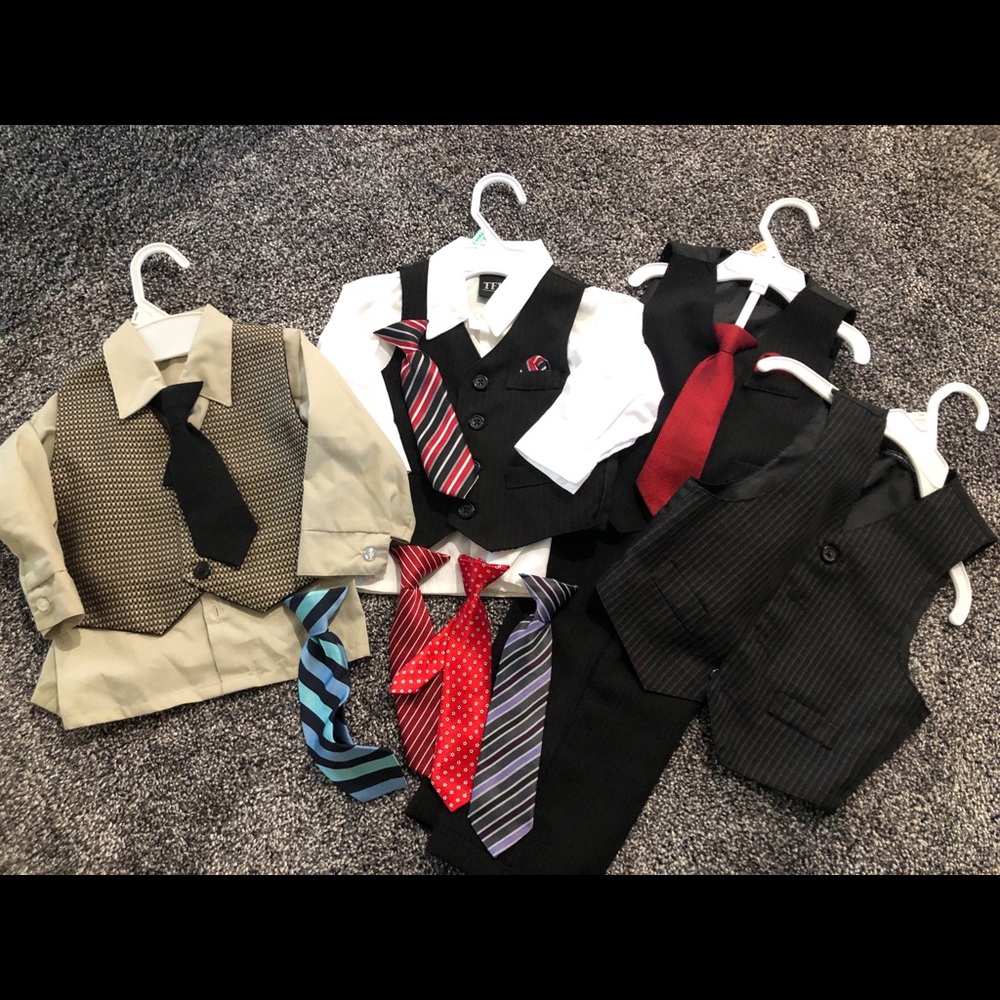 🔴 SOLD🔴 Toddler dress suit bundle